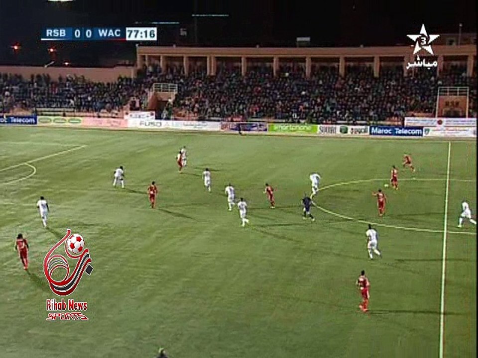 اهداف مباراة ( نهضة بركان 1-1 الوداد الرياضي ) الدورى المغربى