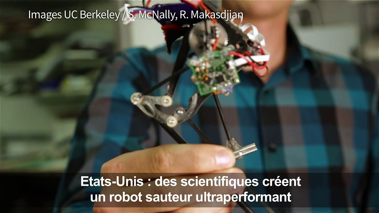 Un robot champion de saut, prochain outil des secouristes?