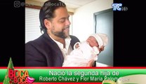 Nació la segunda hija de Roberto Chávez y Flor María Palomeque