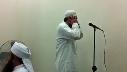 Junaid Jamshed's last Azaan in presence of Maulana Tariq Jameel in Chitral.