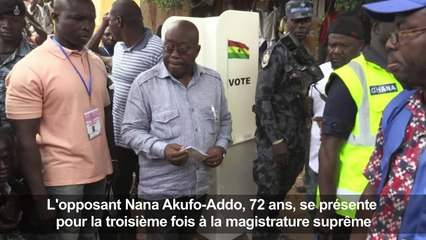 Les Ghanéens élisent leur président