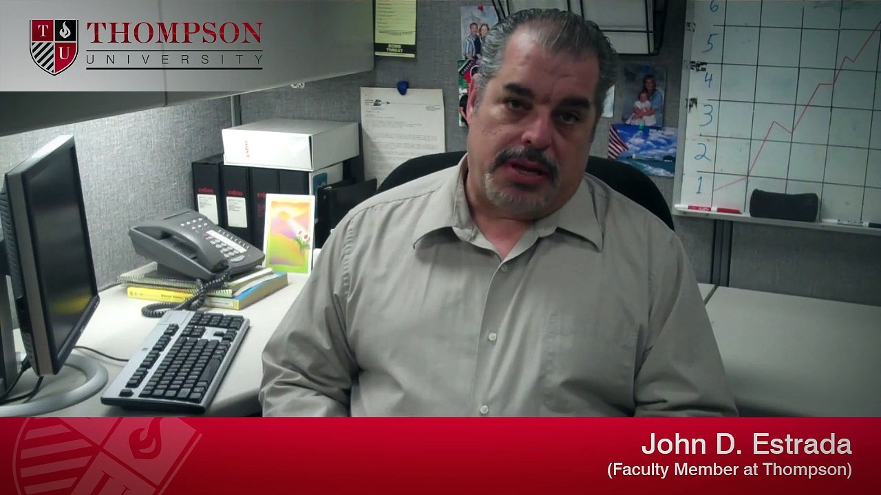 Thompson University Faculty - John D. Estrada Review