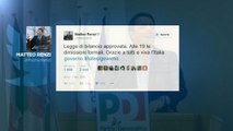 Matteo Renzi si è dimesso da primo ministro , rimane per gli affari correnti