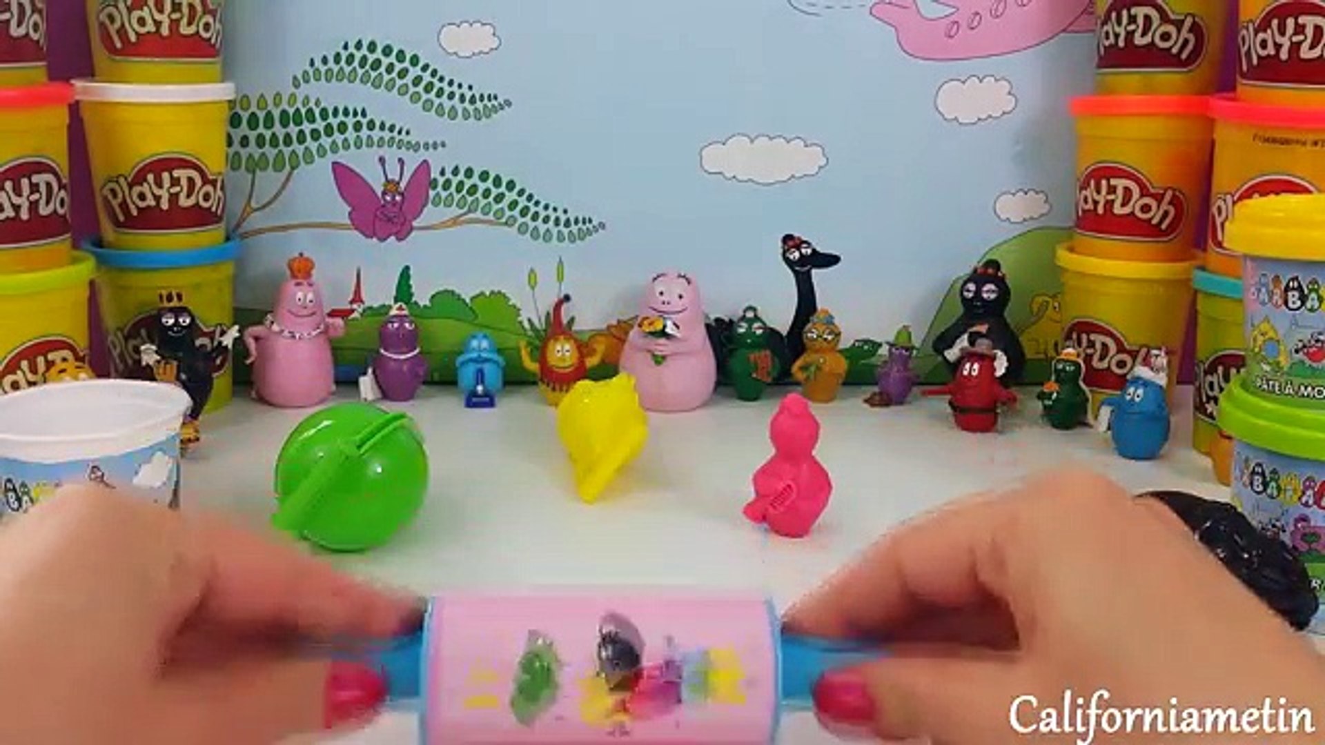Play Doh Barbapapa Family Playset Play Dough Canal Toys - Dailymotion Video