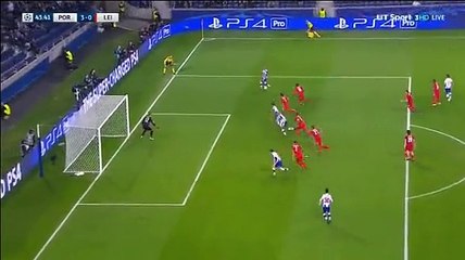 Goal  Brahimi Y. (3-0) FC Porto vs Leicester City_