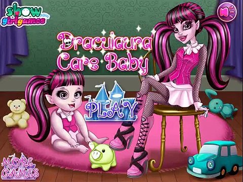 Juegos de cuidado para bebés - Cuidado del bebé Draculaura (Draculaura Care Baby)