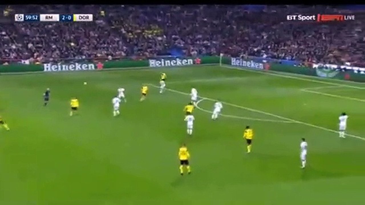 Pierre-Emerick Aubameyang Goal HD - Real Madrid 2-1 Borussia Dortmund 07.12.2016 HD