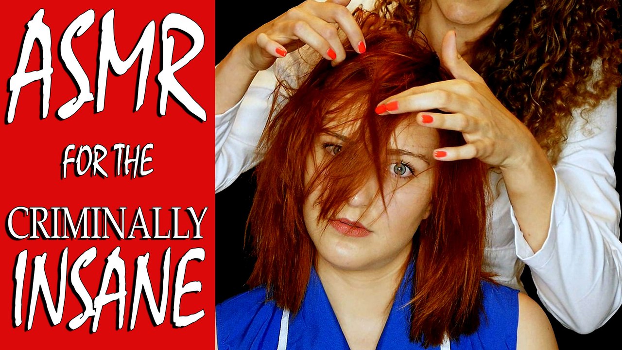 ASMR Role Play Insanity Psychotherapy – Scalp Massage, Hair Brushing, Hair Cut Sounds, Doctor Visit