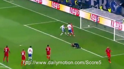 Diogo Jota Goal Porto 5 - 0 Leicester CL 7-12-2016
