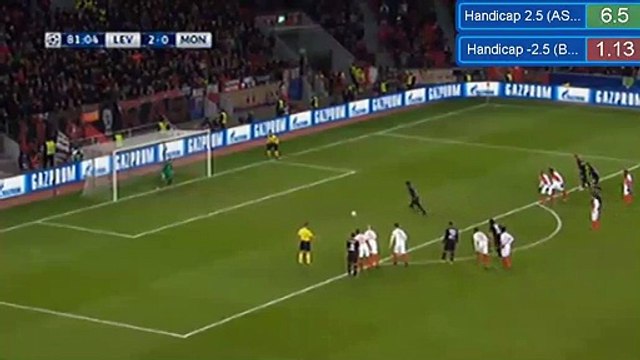 3-0 Wendell Penalty Goal HD - Bayer Leverkusen 3-0 AS Monaco - 07.12.2016 HD
