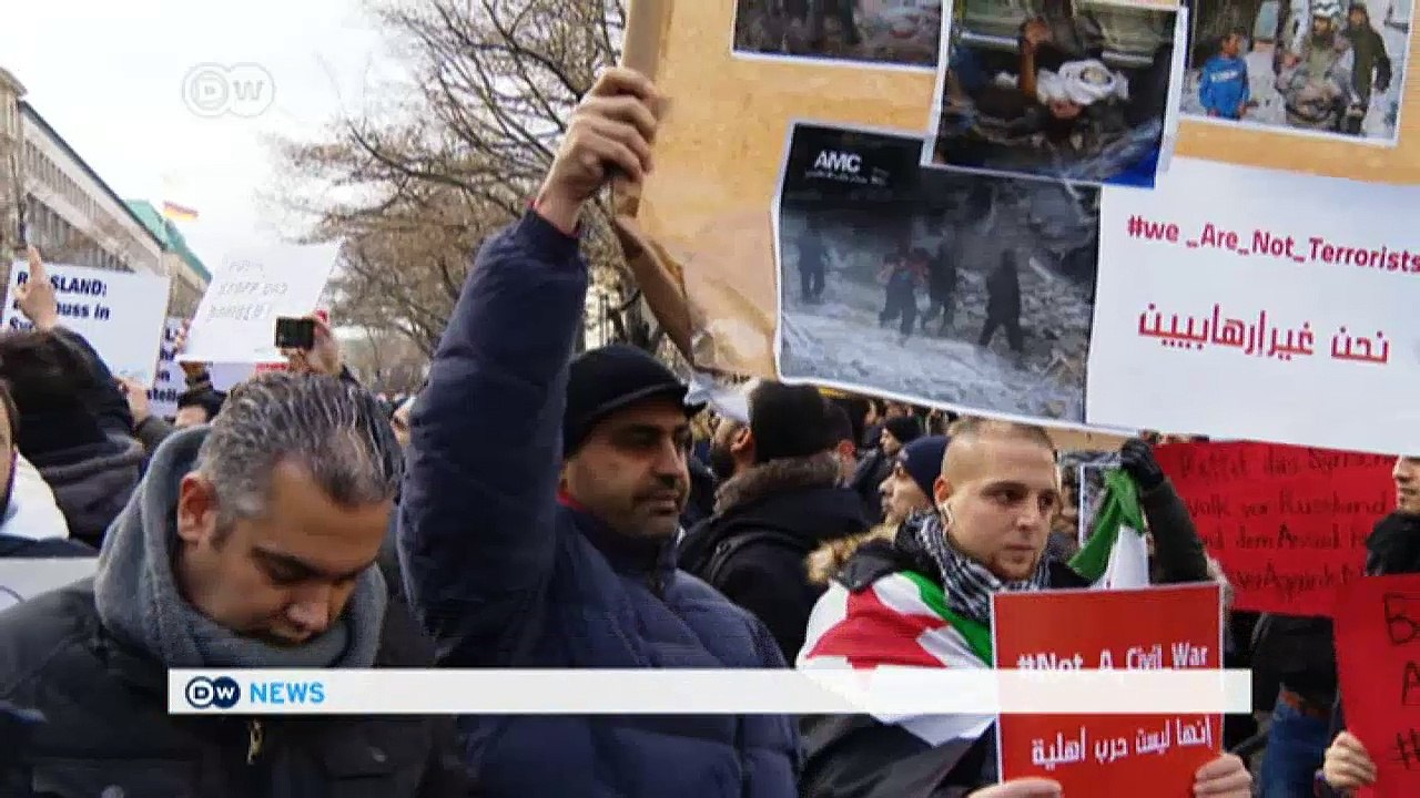 Berlin: Protest against the war in Syria | DW News