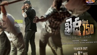 Chiranjeevi Fights Style Is Back In Chiru 150th Movie | Filmy Monk