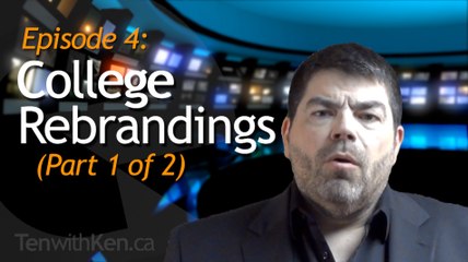 College Rebrandings (Part 1)