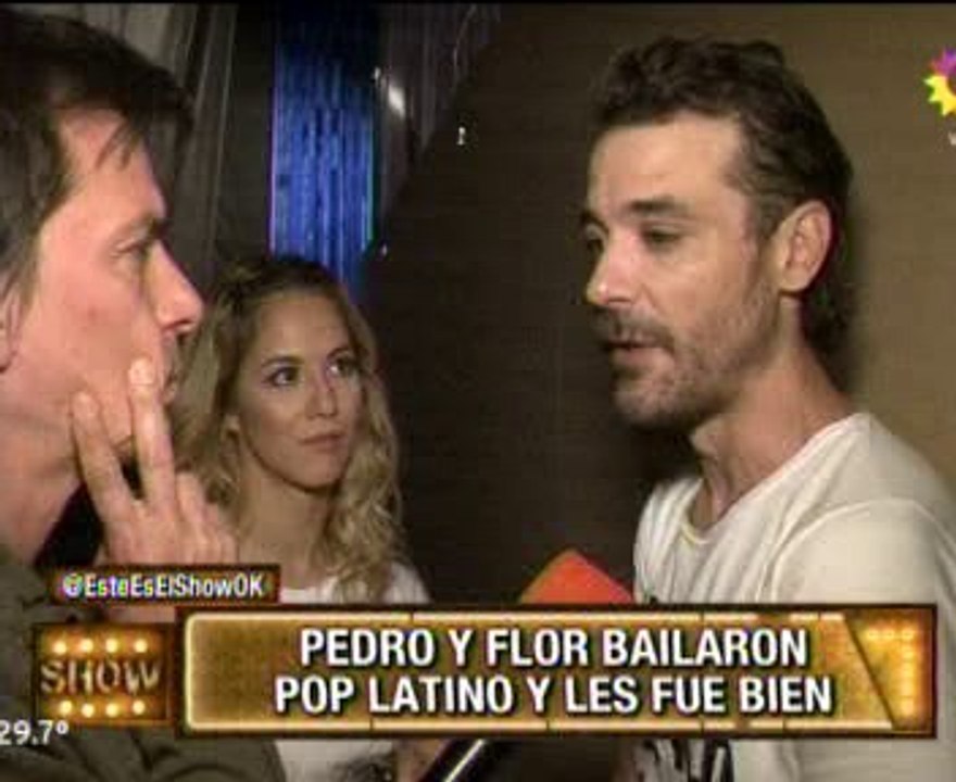 Back Pedro baile Pop Latino en Este es el Show - 07 de Diciembre