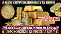 The GCCcoin Presentation in English - GCCcoin whiteboard presentation - New Cryptocurrency GCC coin