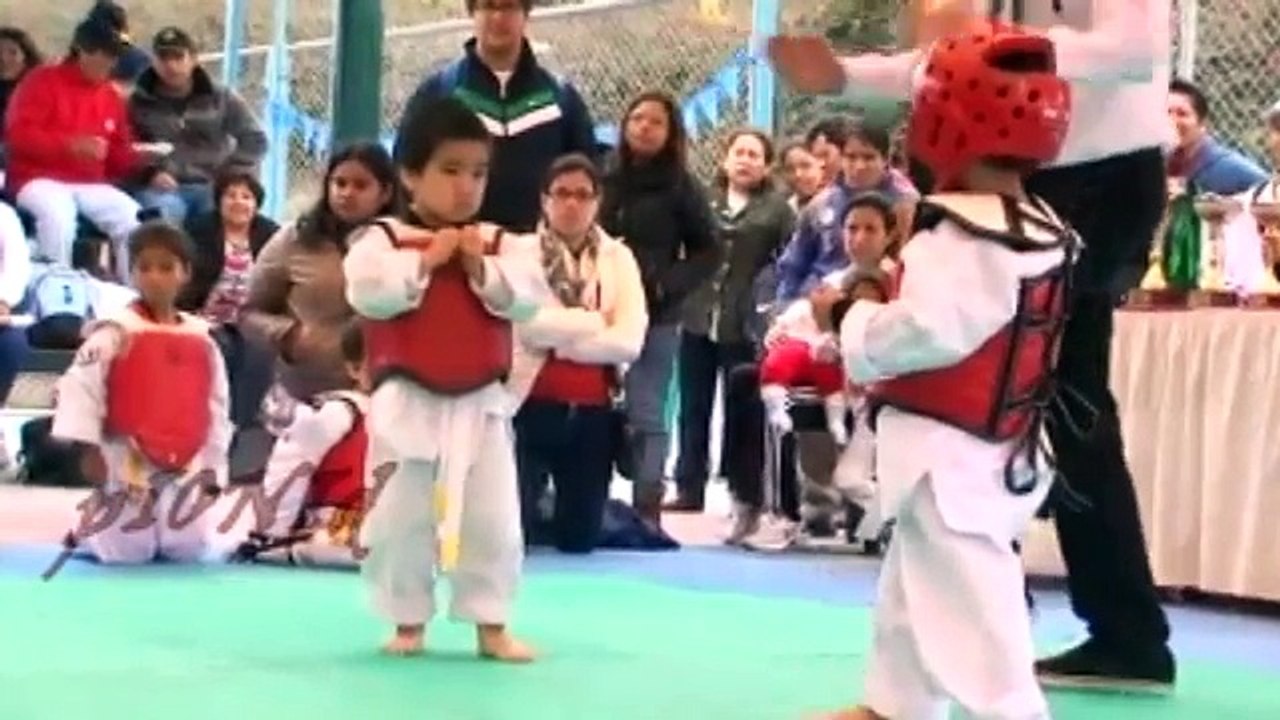 AWESOME KIDS FIGHTING TOURNAMENT, CUTE AND SMART