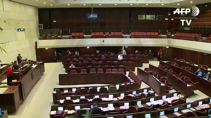 Parlamento israelense aprova projeto sobre colonização