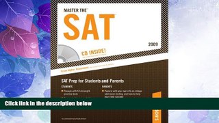 Best Price Master the SAT 2009 (w/CD) (Peterson s Master the SAT) Phil Pine For Kindle