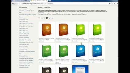 Where to get the product key to activate windows 7