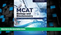 Best Price MCAT Biology and Biochemistry: Content Review for the Revised MCAT Bryan Schnedeker On