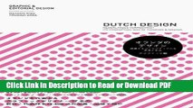 PDF Dutch Design/Nederlandse Vormgeving: Its Conceptual Way of Thinking   Making PDF Free