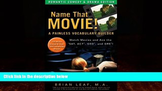 Price Name That Movie! A Painless Vocabulary Builder Romantic Comedy   Drama Edition: Watch Movies