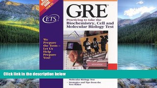 Price Gre Practicing to Take the Biochemistry, Cell and Molecular Biology Test  For Kindle