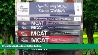 Audiobook The Princeton Review 2010 Mcat Set:Organic Chemistry,Physics   Math,Verbal Reasoning