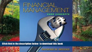 Pre Order Financial Management: Core Concepts Raymond Brooks Audiobook Download