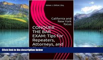 Best Price CONQUER THE BAR EXAM: Tips for Repeaters, Attorneys, and First Timers: California and