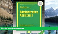Best Price Administrative Assistant I(Passbooks) (Career Examination Passbooks) Jack Rudman On Audio