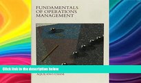 PDF  Fundamentals of Operations Management Nicholas J. Aquilano  Full Book