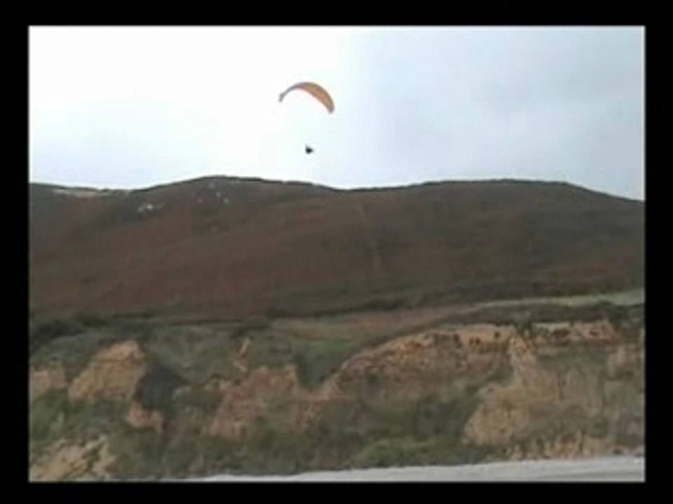 Parapente BAIE  D'ECALGRAIN - Nord Cotentin