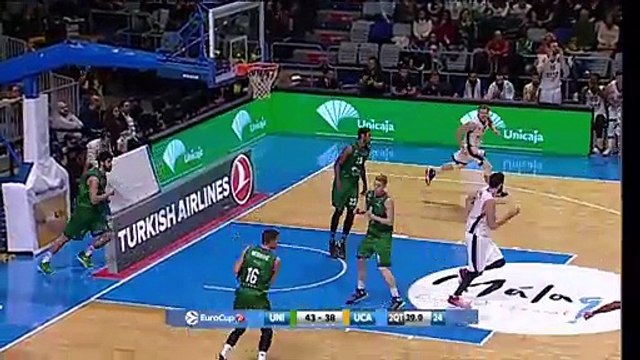EuroCup: Unicaja Malaga - UCAM Murcia (Özet)
