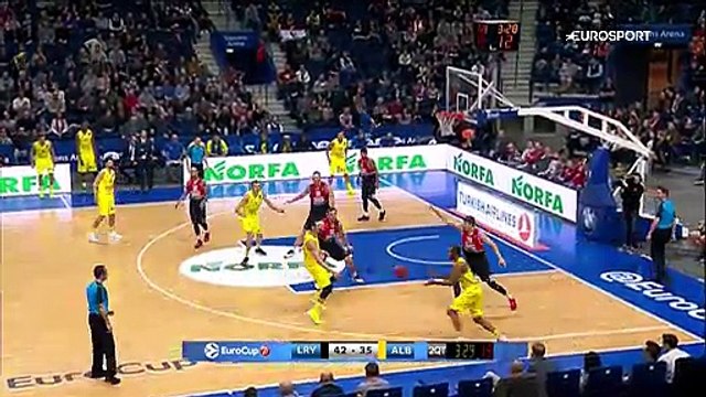EuroCup: Lietuvos Rytas - Alba Berlin (Özet)