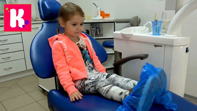 ВЛОГ на приеме у зубного доктора Лечим зубки Рычащие детки Катя и Макс катаются на лошадях новое видео на канале 2016