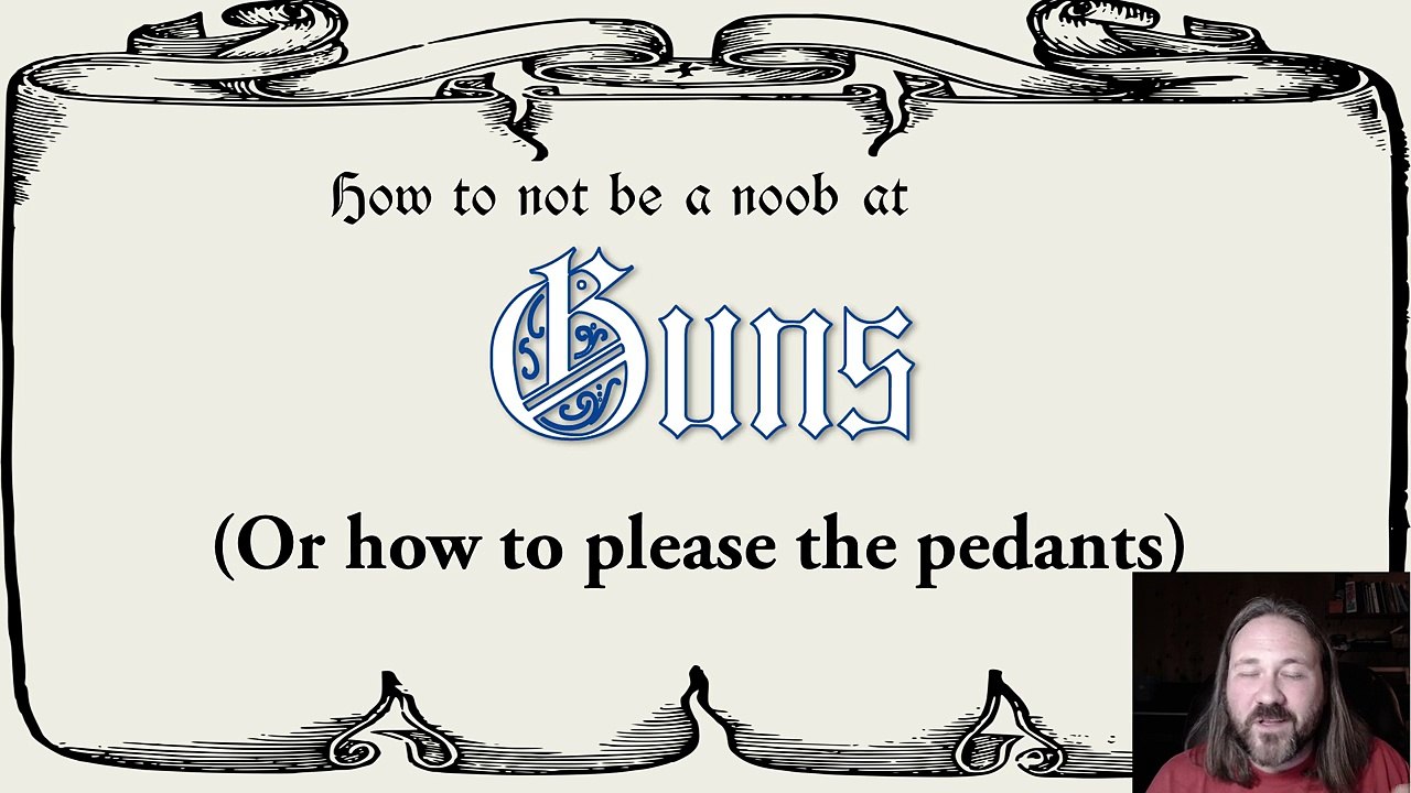 Storycraft - How to Use Guns in Your Story and NOT be a Noob