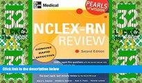 Price NCLEX-RN Review: Pearls of Wisdom, Second Edition Sheryl Gossman On Audio