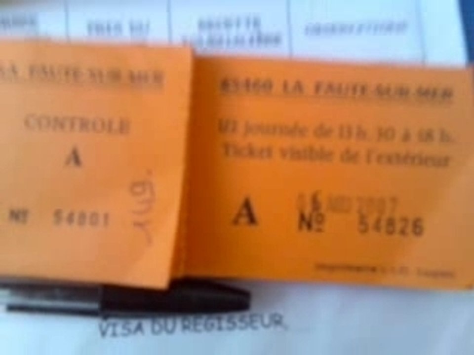 Parking A (La Faute Sur Mer) - 06 aout 2007