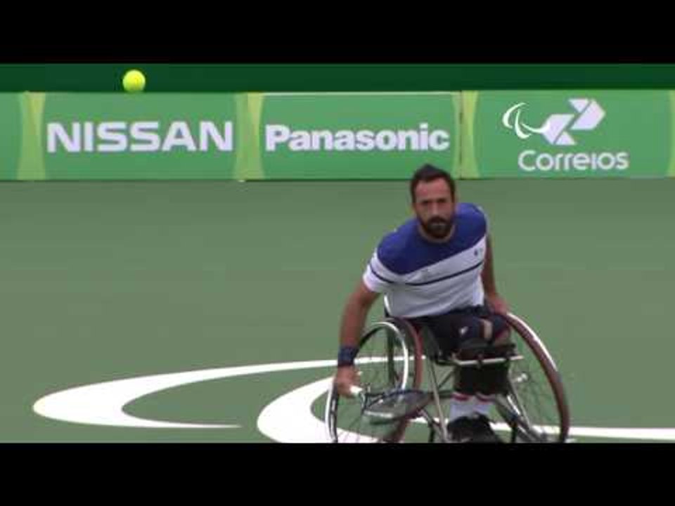 Day 2 evening | Wheelchair tennis highlights | Rio 2016 Paralympic Games