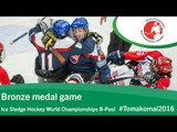 Bronze medal game| 2016 Ice Sledge Hockey World Championships B-Pool, Tomakomai