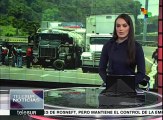 México: CNTE bloquea autopistas y vías de tren en Michoacán
