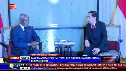 Presiden Akan Kirimkan Bantuan Logistik ke Myanmar untuk Rohingya