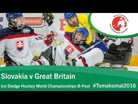 Slovakia v Great Britain | Prelim | 2016 Ice Sledge Hockey World Championships B-Pool, Tomakomai