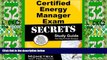 Best Price Certified Energy Manager Exam Secrets Study Guide: CEM Test Review for the Certified