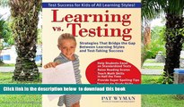 Pre Order Learning vs. Testing: Strategies That Bridge the Gap Between Learning Styles and