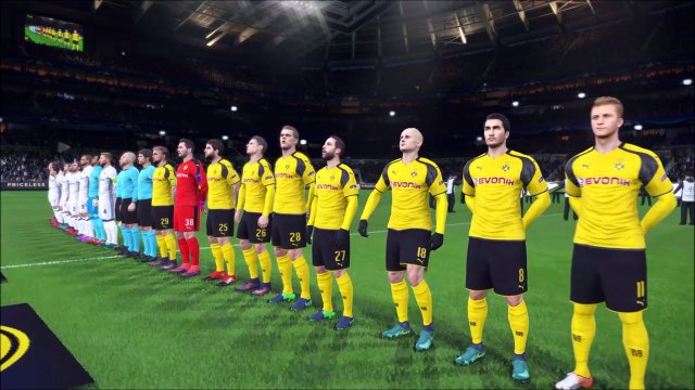 PES2017【Real Madrid×Borussia Dortmund】UEFA Champions League