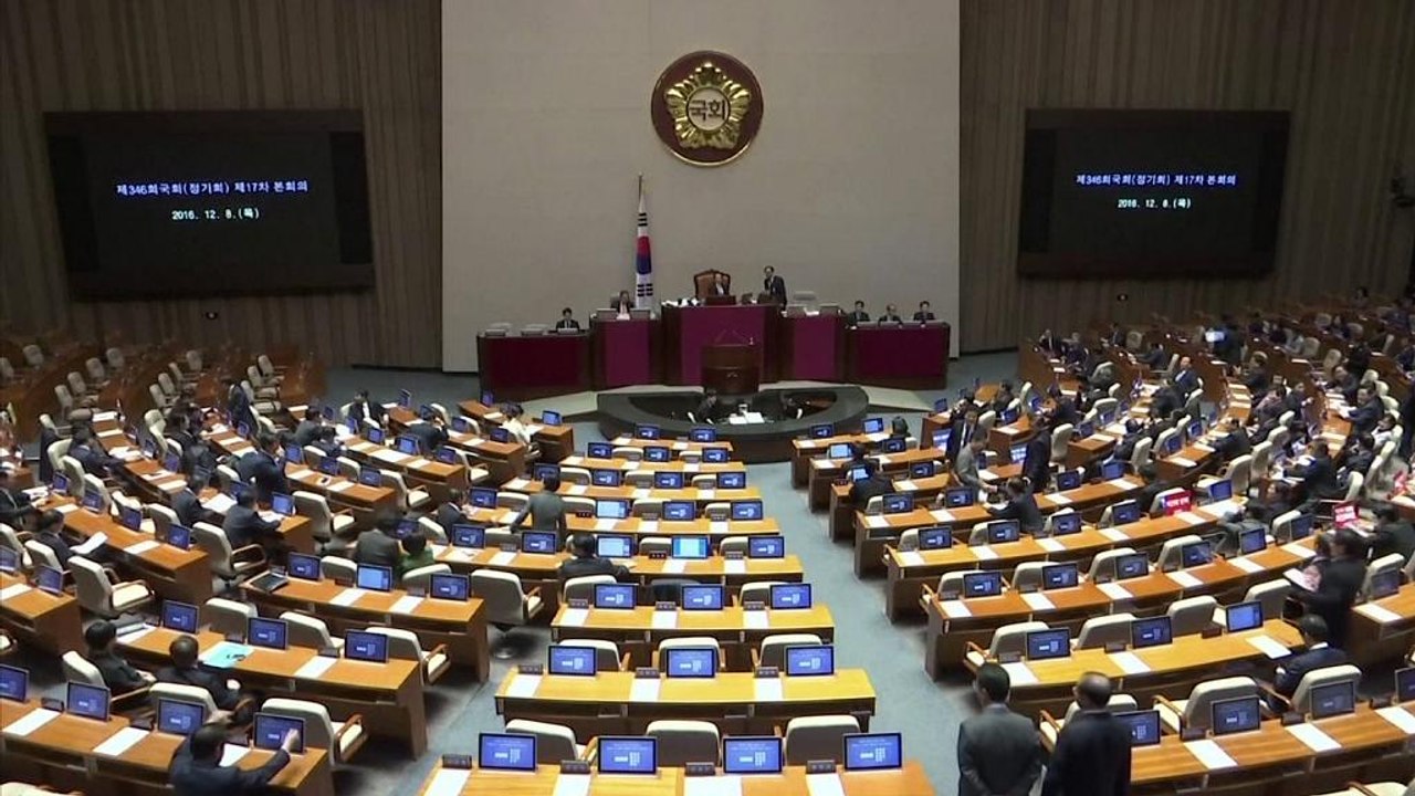 Південна Корея: законопроект про імпічмент президента внесено на розгляд парламенту