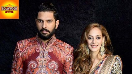 Yuvraj Singh And Hazel Keech's Wedding Reception In Delhi | Dhoni | Bollywood Asia