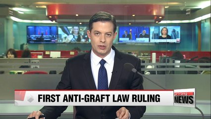 First court trial on antigraft law imposes fine of double the price of solicited gift